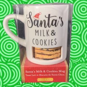 Kate & Milo Santa's Milk & Cookies Mug